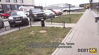 Debt4k. agent uses young doll like a cheap prostitute because of debts