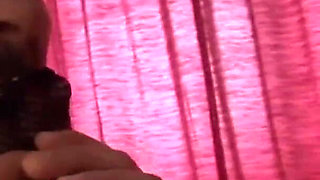 Brunette bitch in fishnet has good sex with her lover