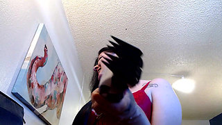 Aggressive Barbarista Shaves You