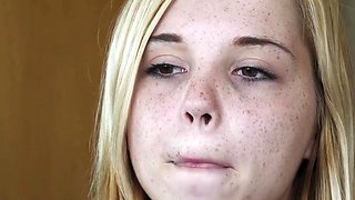 Virginy Lovely Teen Anal Casting Anal Defloration