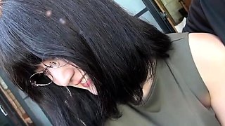 Asian hottie with nice big boobs