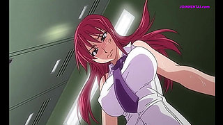 Horny Redhead Female Teacher Get Fucked At School With Student - UNCENSORED