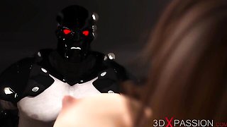 Bubbly one and only - cyborg clip - 3DXPassion