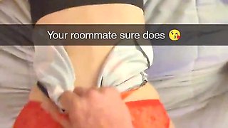 Real Cheating Girlfriend Gets Creampie Revenge on Snapchat -richelle Rose