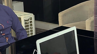 Job Interview Ends in a Threesome with the Boss, My Slutty Colleague Would Do Anything for the Job