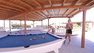 Marie & Chloe - Topless Pool