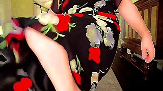 Sissy MTF Hot Slut Two Horny Dresses Performing White Twink Princess Crossdresser Kitty