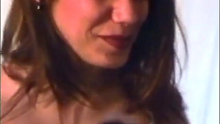 Sexy petite hanging spanking bondage in masked