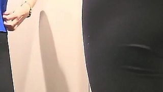 Discreet Masturbation in Changing Room