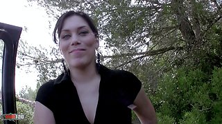 The Young French Erika Wolf Gets Fucked in the Back of the Pickup