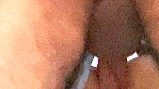 Stepdaughter Squirting Creampie in Doggystyle