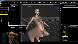 Building the Leticia Scene Body Morphing Part 3 (Hexagon based)