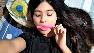 My stepfather touches my Rich breasts