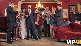 Forbidden Ritual: Bride's Dark Initiation in the Mansion