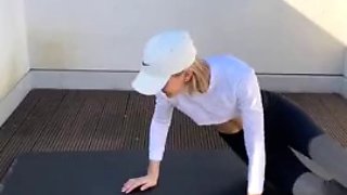 Stefanie giesinger hot workout