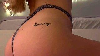Blonde emo amateur solo masturbation