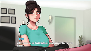 My Stepmom Linda Helps To Reduce My Sexual Tension After Caught Watching Her Jiggling Bouncy Boobs