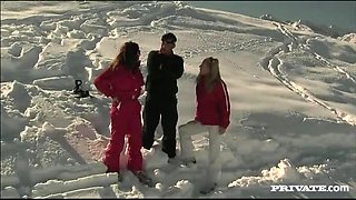 Members of the Ski Rescue Patrol Find a Stranded Skier and Screw Him - Private Porn Sex Videos