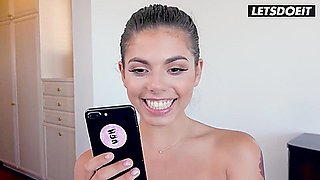 American Sluts Seduce Stepdaddy Into Dirty Foursome