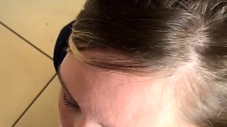 Amateur blonde ass fucked and facialized