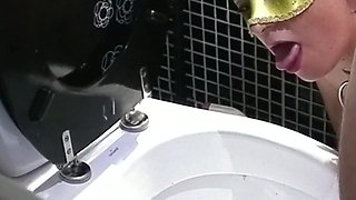 Slave Slut Mouth Served as a Toilet