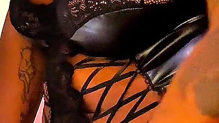 Ebony Cock and Curves Tease