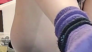 Sexy Stepmom, Hairy Pussy, Big Ass, Vacuum Cleaner in Naked House.