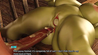 Kim Fucks Cute Ghibli-Style Forest Monster Girl - Henrys Adventures 3D Hentai Gameplay