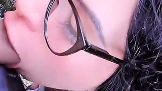 Lost Girl Getting Milk From a Stranger's Mouth.