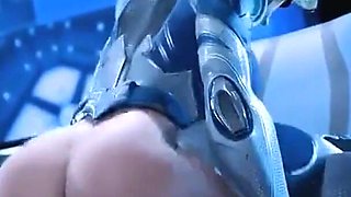 Illuxxxtrandy Horny Slut Riding Massive Monster Cock, Sweet Hot Ass Gaping, Swallowing Cum, Intense Pleasure, Hardcore Sex