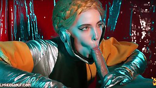 Incredible cosplay babe xxx mind-blowing scene