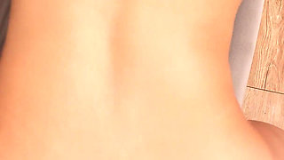 Sex with a Horny Girl After Returning Home
