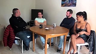 French Ebony Jennifer Gangbang Bukkake
