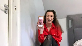 Real femdom SPH session to loser