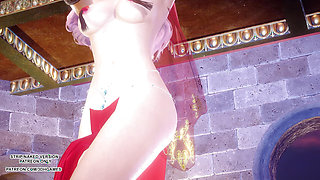 MMD Arash - Temptation Seraphine Sexy Hot Dance League Of Legends Uncensored Hentai 4K