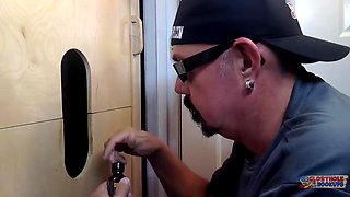 Sucking Business Guy At The Gloryhole