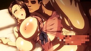 Maid with glasses banged from behind