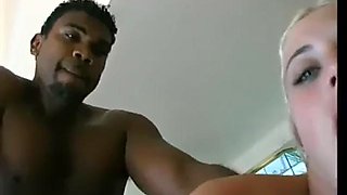 Beautiful Blonde Italian Vs. Big Black Cock