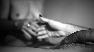 I ask Sally to jerk off my cock, she gives me a beautiful handjob