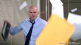 Getting Laid Off With Johnny Sins, Cherie Deville - Brazzers