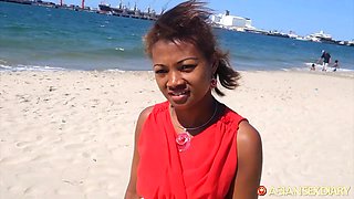 Black Cutie From The Beach @ - Asian Sex Diary