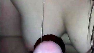 I Suck a Dick and Swallow Sperm Close-up