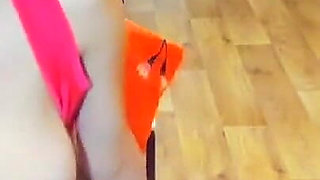 In Red Topic Boobs Out, Tits Sucking and Milk Dripping, Pussy Playing and Masturbating, Riding Dildo