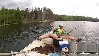 Bianca Fishing In Her Micro Bikini - KinkyFrenchies