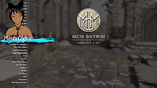 Skyrim B and L mod - Going on a quest and helping the poor and meeting the courier