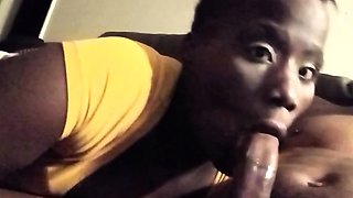 Hot Black Maid Does Some Webcam Black and Ebony
