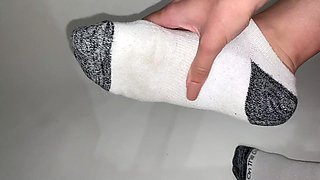 Foot Oil Massage in Ankle Socks