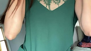 Brunette Solo Webcam Masturbation