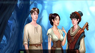 Cartoon vet gets a happy ending in this animated fap session