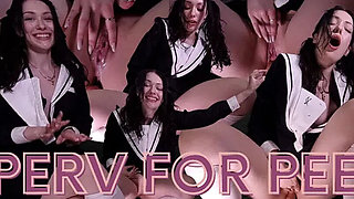 Toilet Perv Used for Pleasure